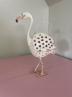 Flamingo Votive Candle Holder