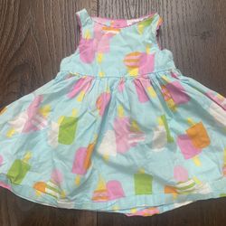 Girls Ice Cream Newborn Dress By Carters #2