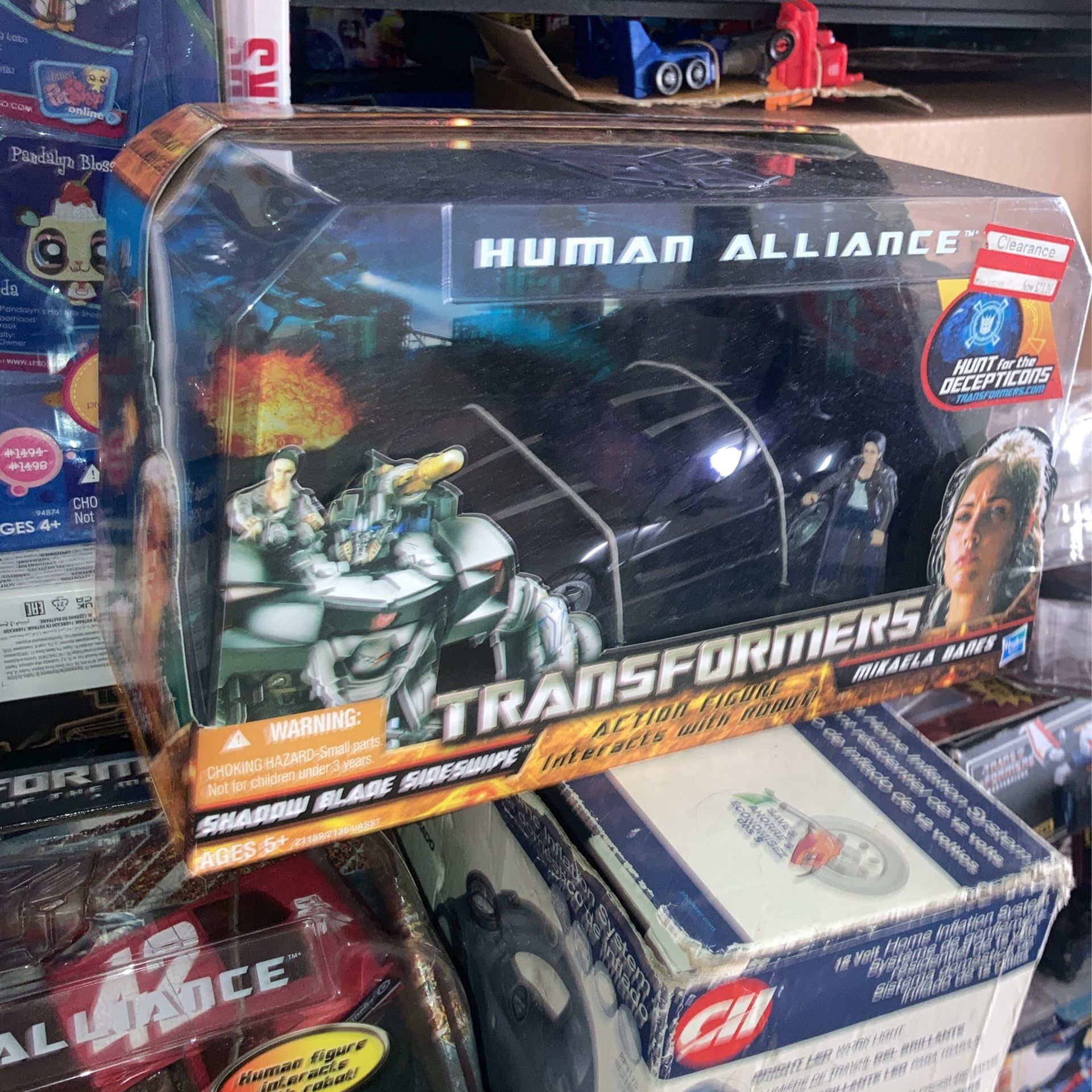 Transformers Human Alliance Shadow Blades Sideswipe