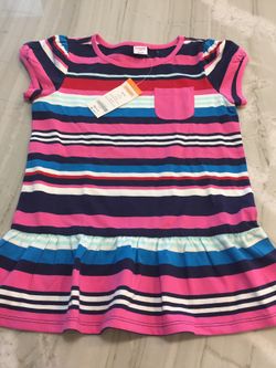 Gymboree Girls Striped Top. Size Medium (7-8)