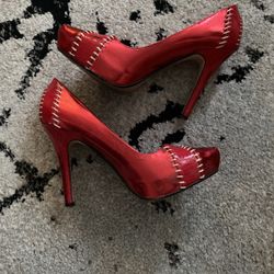 Red High Heel Shoes
