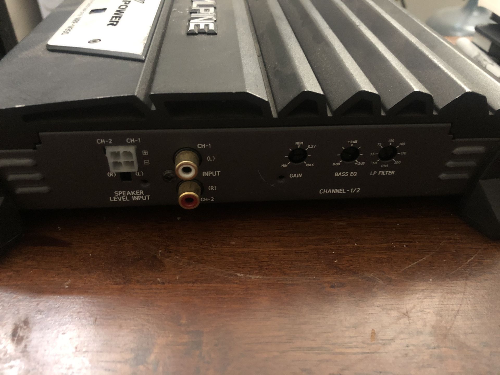 Alpine v power mono power amplifier MRPM350 200watts for Sale in Los