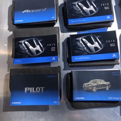 Honda And Acura Car Manuals.