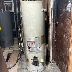 Gas, hot water tank