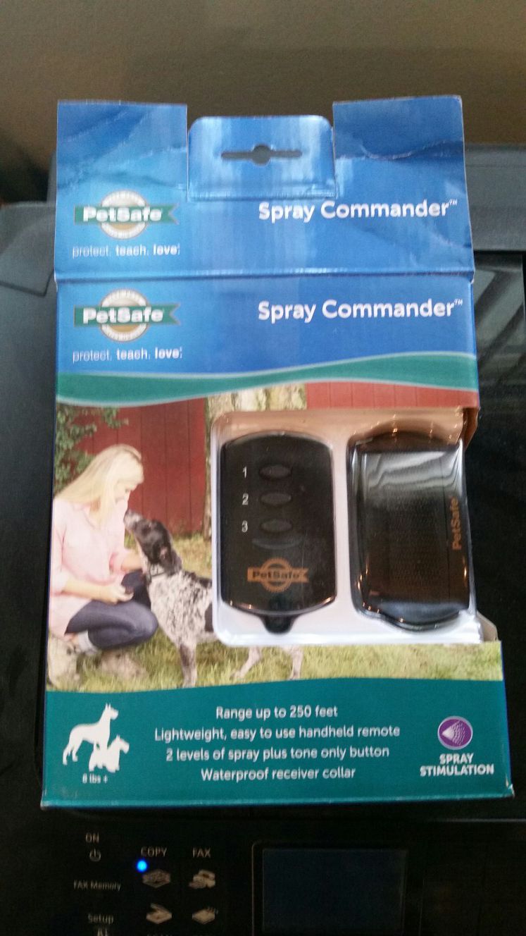 PetSafe Spray Commander Remote Dog Training Collar (non-shock)