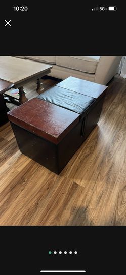 Storage Ottoman Coffee Table
