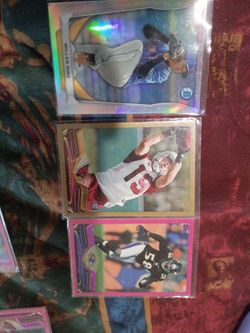 Gold and silver numbered cards