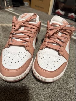 Rose gold dunks