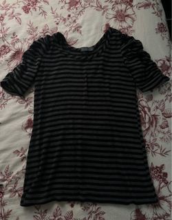 Olivia Moon Short Sleeve Dress Shirt Size Small