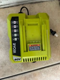 Ryobi 40 volts charger