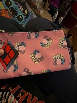 Harley Quinn LF pouch nwt $15 cash/pickup only no holds