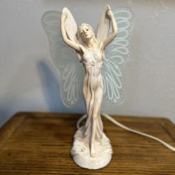 Milano Collection Fairy Lamp With Glass Wings 