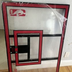 Wall Mount basketball Hoop W/ Shatterproof Backboard