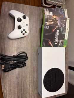 Xbox Series S 512GB + Controller, Cables & 3 Games – $250 OBO