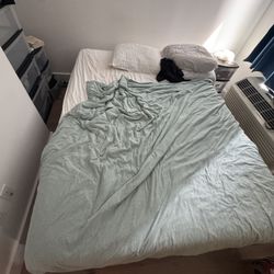 Queen Size Bed W/ Frame