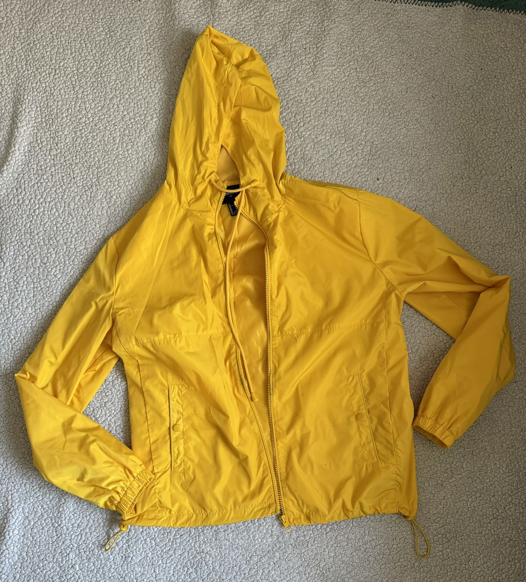 Yellow Windbreaker