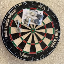 Dart Board And Darts
