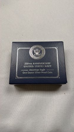 2025-S American Eagle One Ounce Silver Proof Coin – United States Navy 250th Anniversary