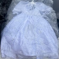 Vestido De Bautizo 4 / Baptism Dress Toddler 4