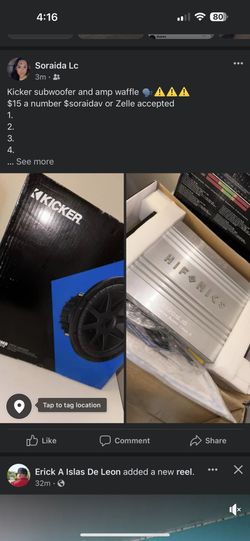 Kicker Subwoofer And Amplifier