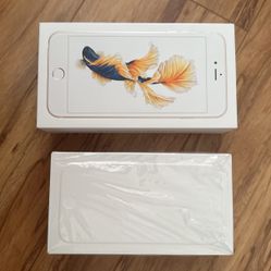 iPhone 6 6s plus boxes