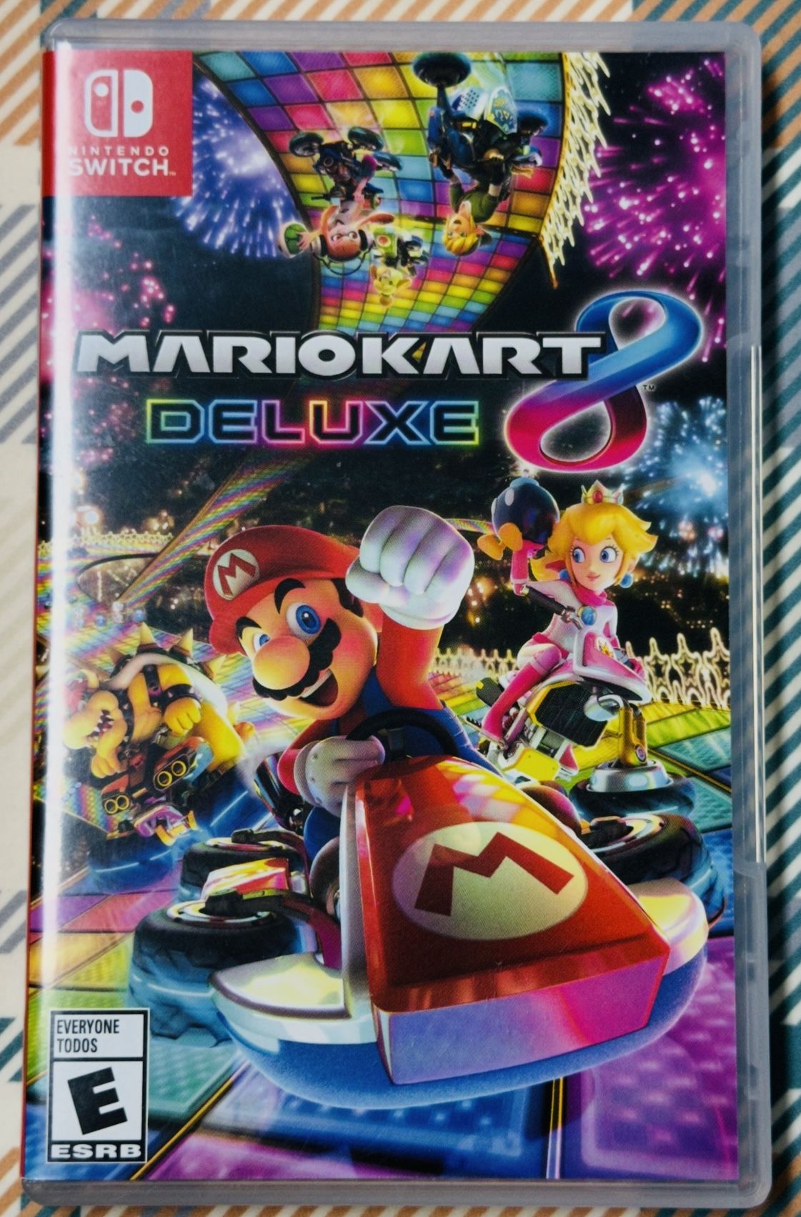 Mario Kart 8 Deluxe Nintendo Switch Complete Tested Adult Owned W/Case