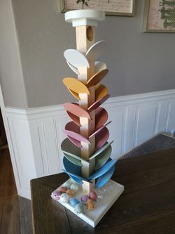 Wooden Marble Run