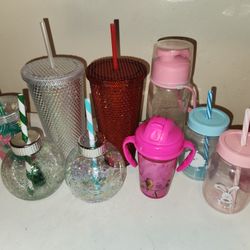 Lot Of 10 Cups (Mostly All New)