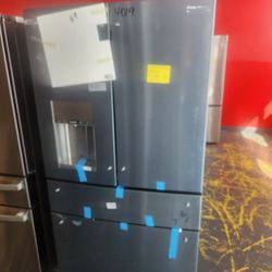 Final Sale Cafe 36 Inch Counterdepth French Door Refrigerator 22.3 Cu Ft 4 Door Stainless Steel CXE22DP2PHS1