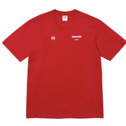 Brand New Supreme Ducati Logo Tee Red Size Medium 