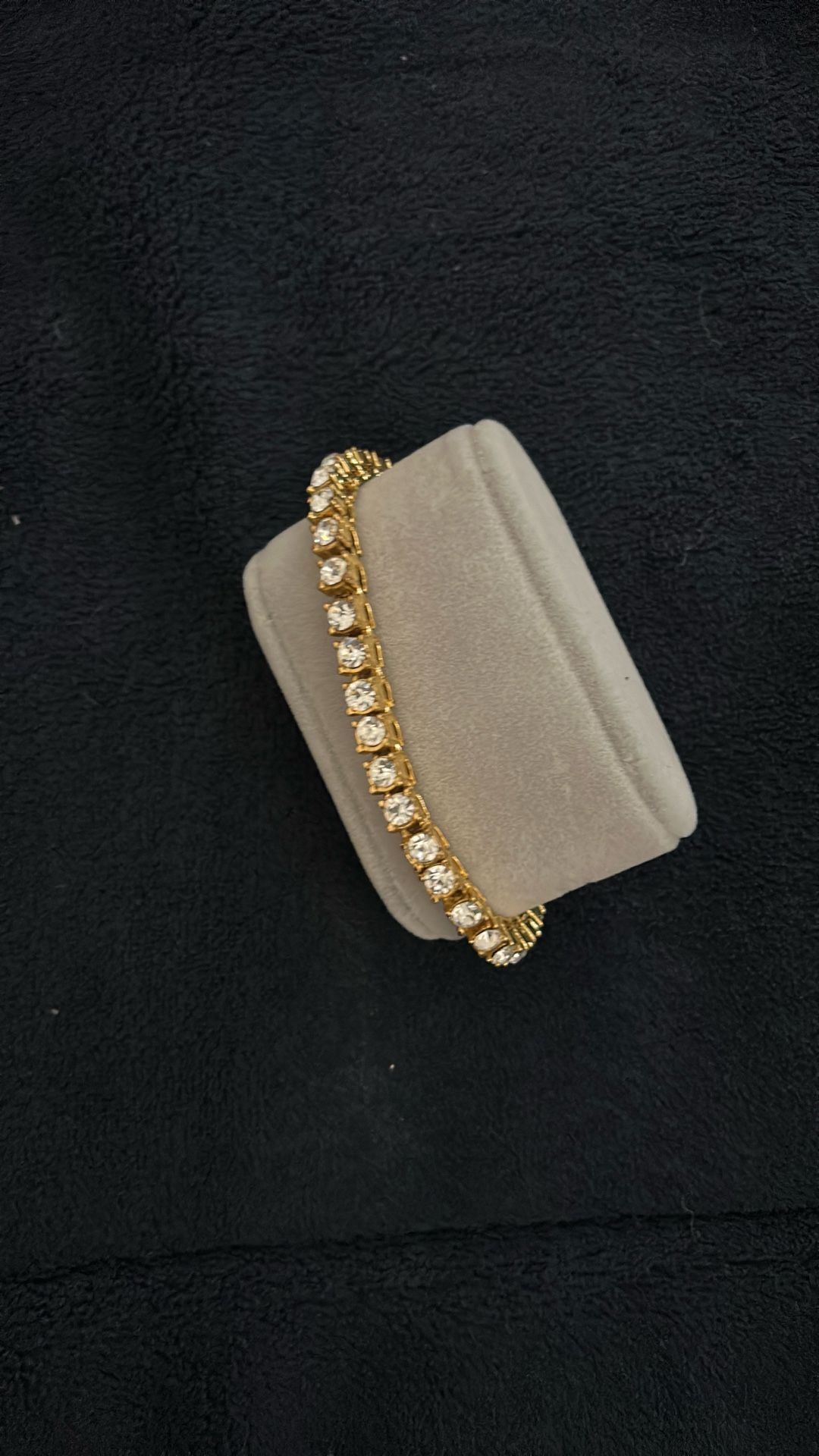 Diamond And Gold Bracelet