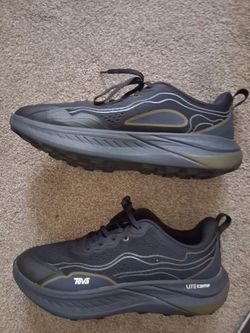 Teva Geotrecca Low RP Waterproof Sneakers Men's size 9.5  Gray Olive Hiking