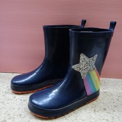 Girls Rubber Boots Size 13-1 Navy Blue. Must Pick Up. Deer Valley And 67th Avenue 85310
