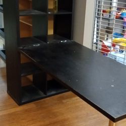 Office Desk With Shelf