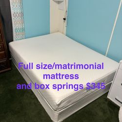 😴😴😴🛏️🛏️🛏️-$$$325 to $$380 camas queen y matrimonial--multiple queen/Full size mattresses/box springs and twin size available too  (price is on e