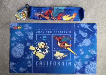 2026 Pokémon World Championships Charizard Playmat
