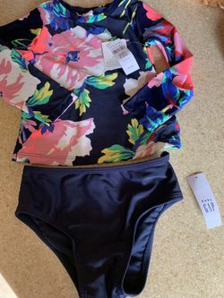 GAP 2 Piece Bathing Suit, Size 2