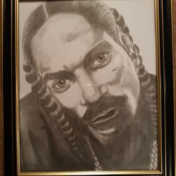 Pencil artwork Of Snoop Dog From Local artist