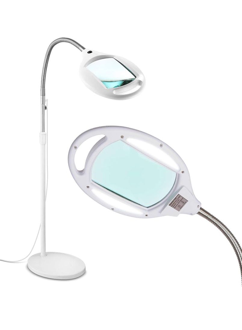 LED magnifying floor lamp 3 diopter 