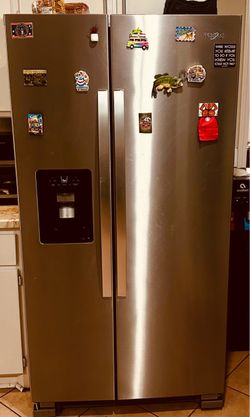 24.6cu.ft. Side by side refrigerator