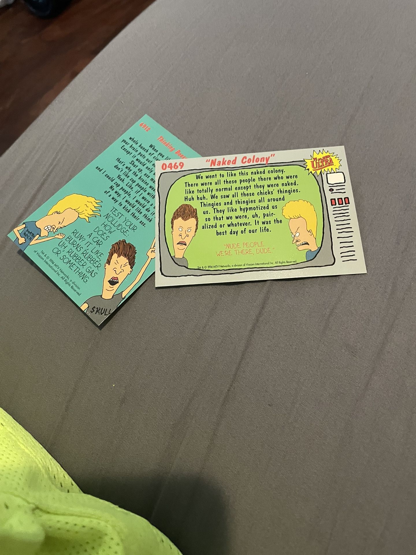 Beavis And Butthead Cards Collectibles & Art