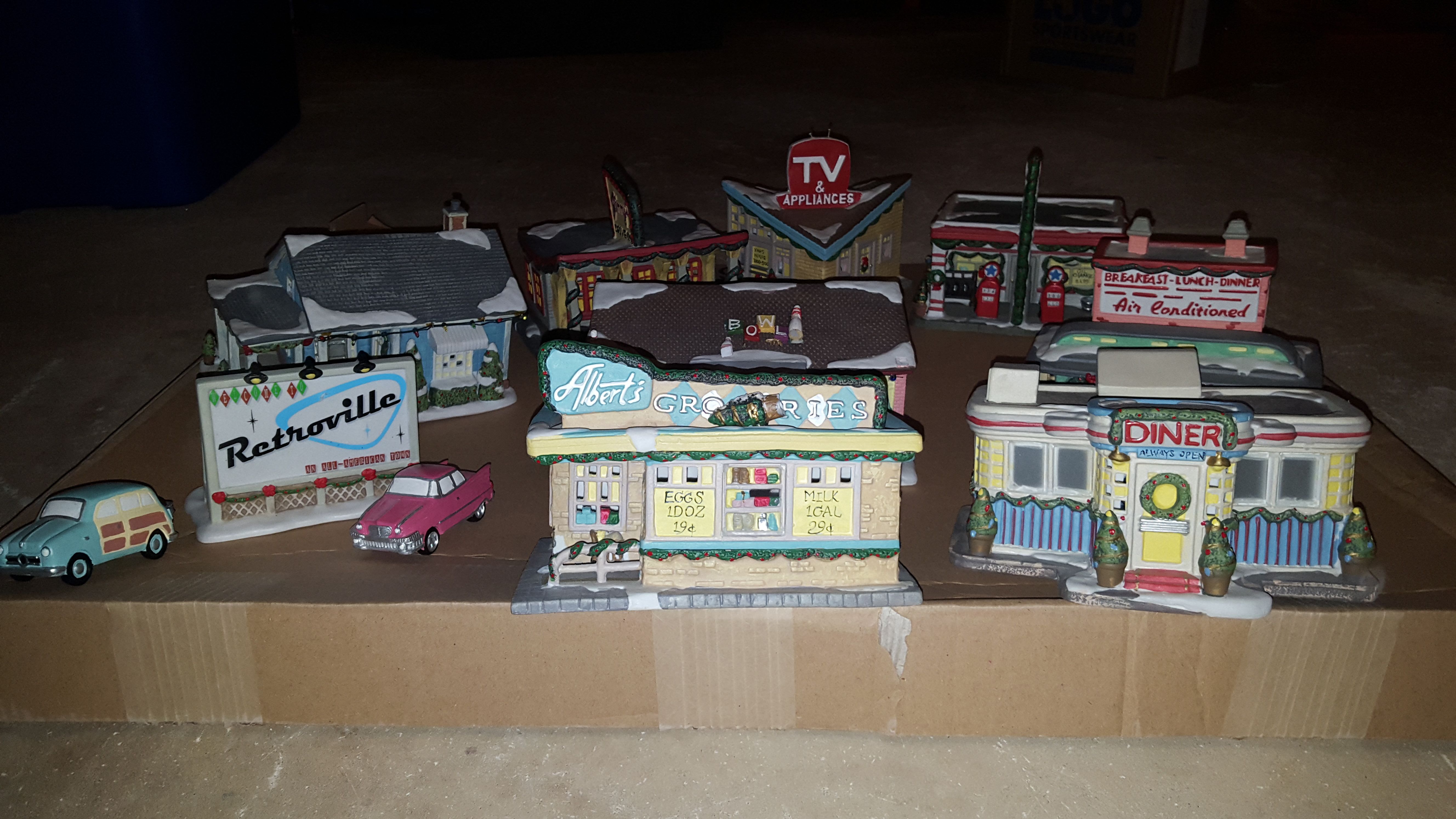 Retroville christmas village