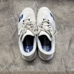 Babolat Jet Mach 4 Cream Blue