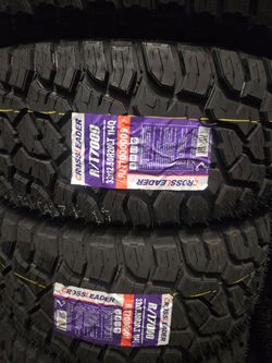 33x12.50r20 !!! CROSSLEADER R/T LT !!! $720 LAS 4 LLANTAS MONTADAS Y BALANCEO INCLUIDO 👌