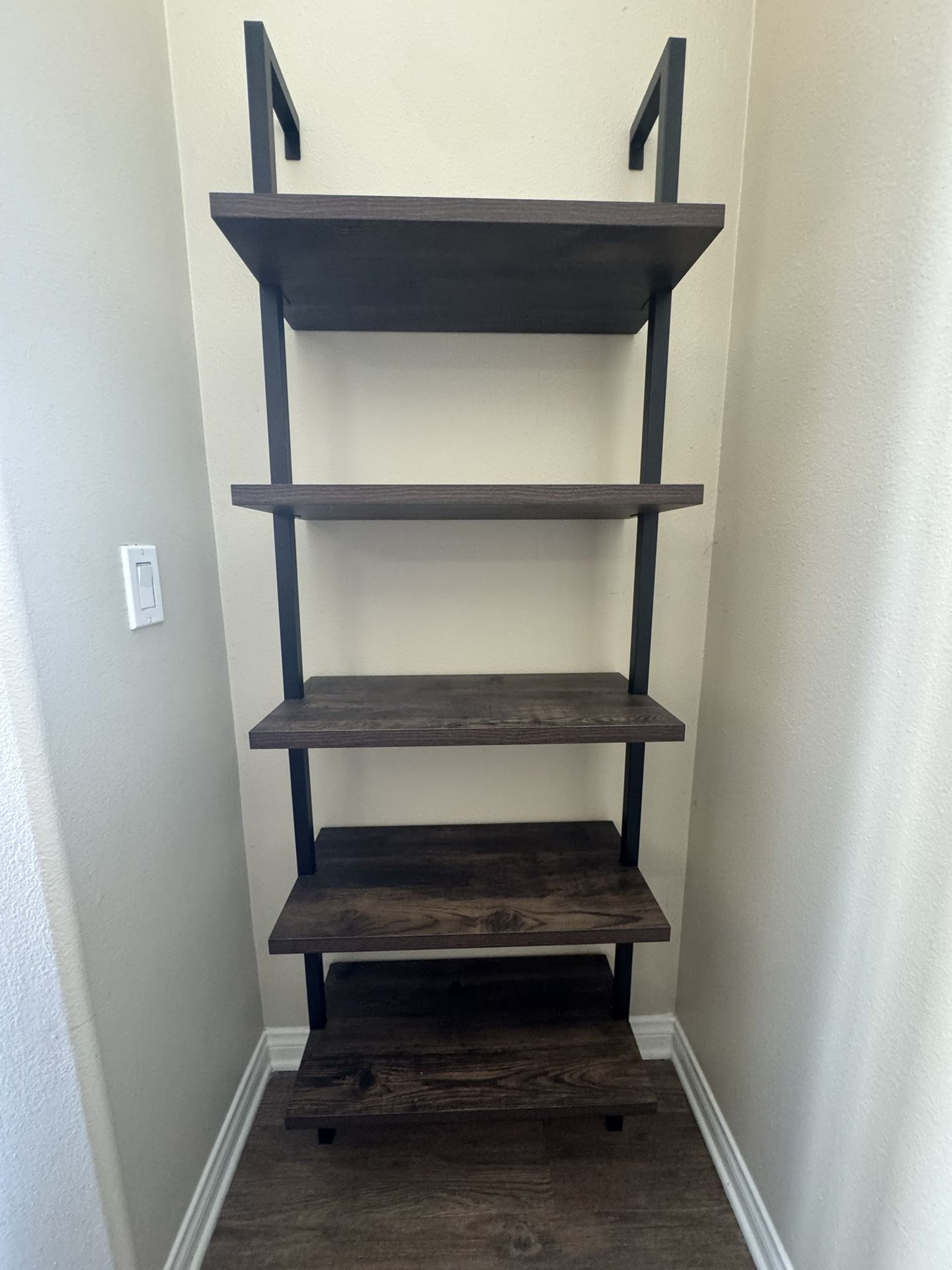 Ladder Style Book Shelf 72” (6’) Tall