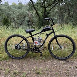 80cc 2 Stroke Zeda Firestorm Edition Motorized Bicycle