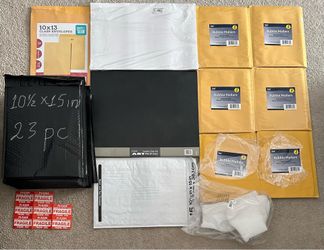 Shipping Supplies & Stationery Bundle - Itoya Art ProFolio, Bubble Mailers