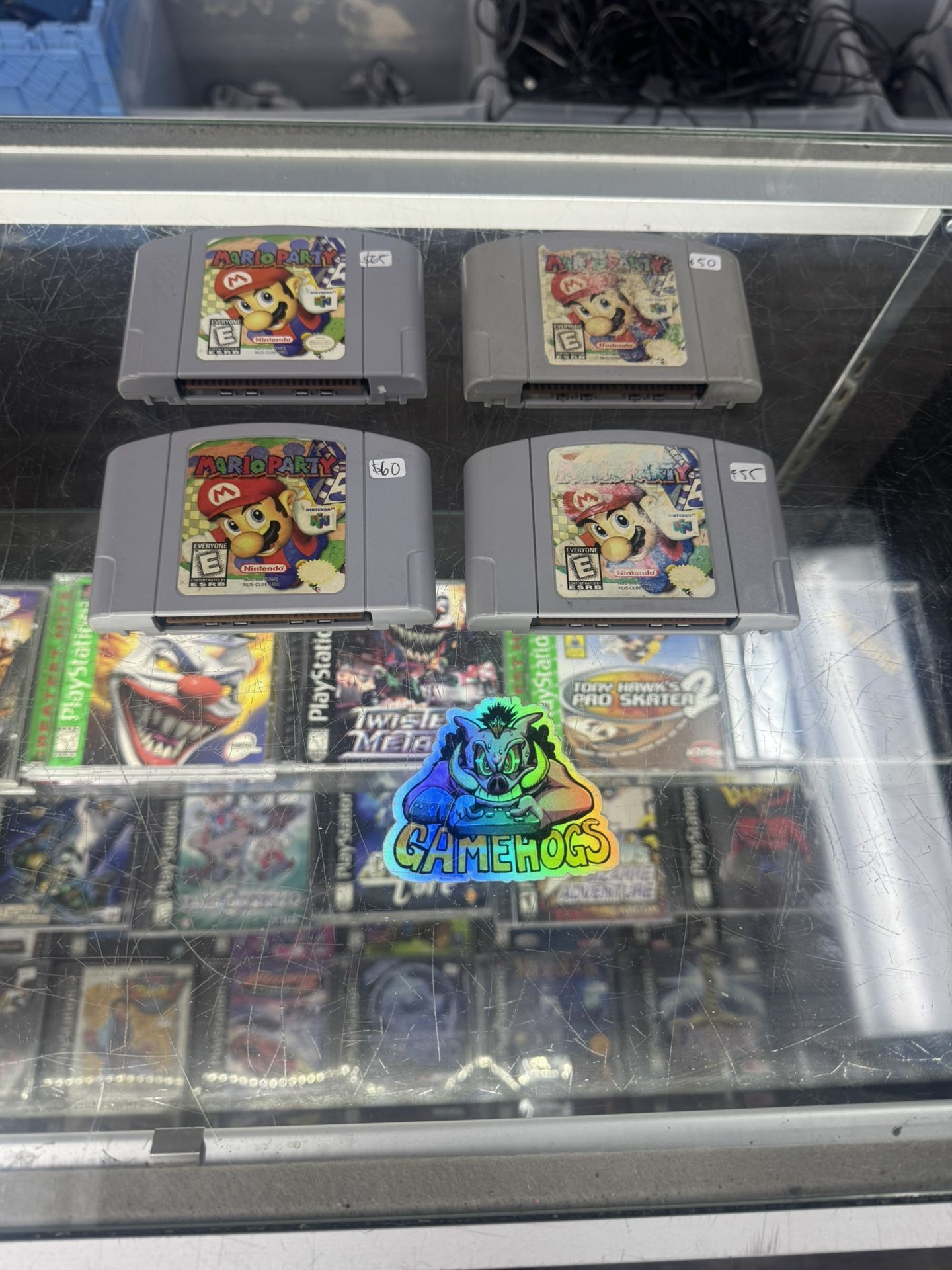 Mario Party 1 N64 $50-$60 Each Gamehogs 11am-7pm