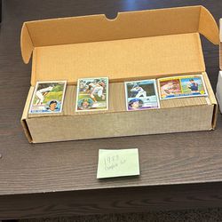 Topps 1983 And 1984 Baseball Complete Sets 