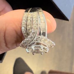 Diamond Ring With Band Already Saudered 